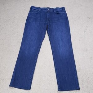 34 Heritage Jeans Mens 38x32 Charisma Comfort Rise Classic Straight Pants Dark